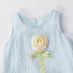 Vestido Infantil Florzinha com Chapéu