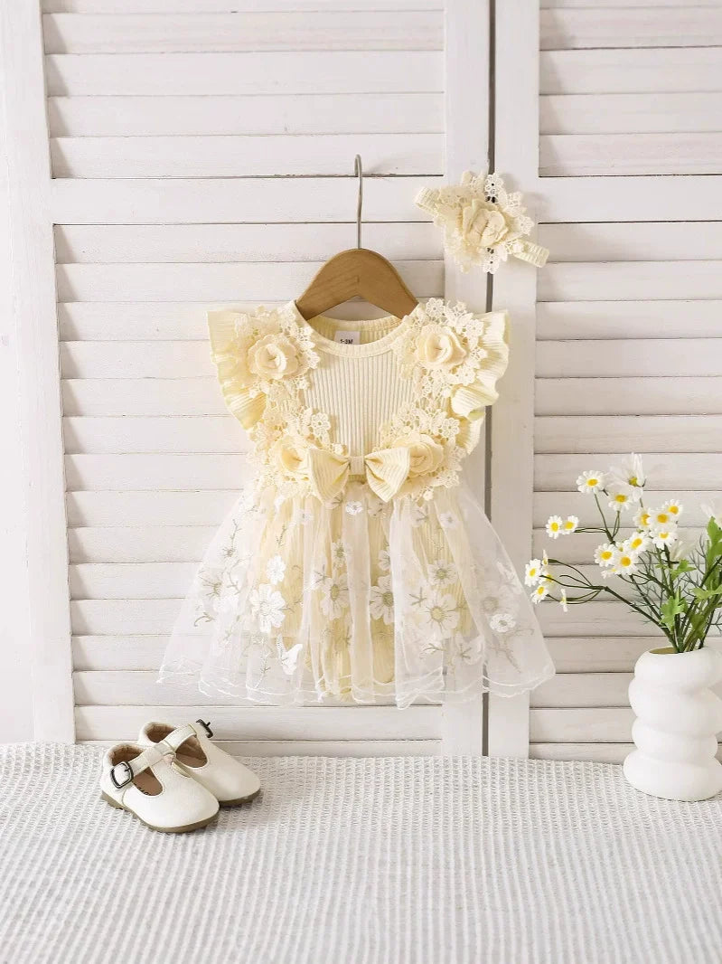 Body Infantil Feminino Flores