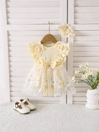 Body Infantil Feminino Flores
