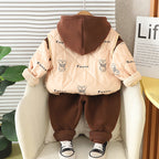 Conjunto Infantil Inverno Acolchoado Ursinho