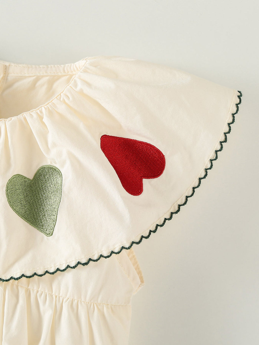 Body Infantil Feminino Verão Corações
