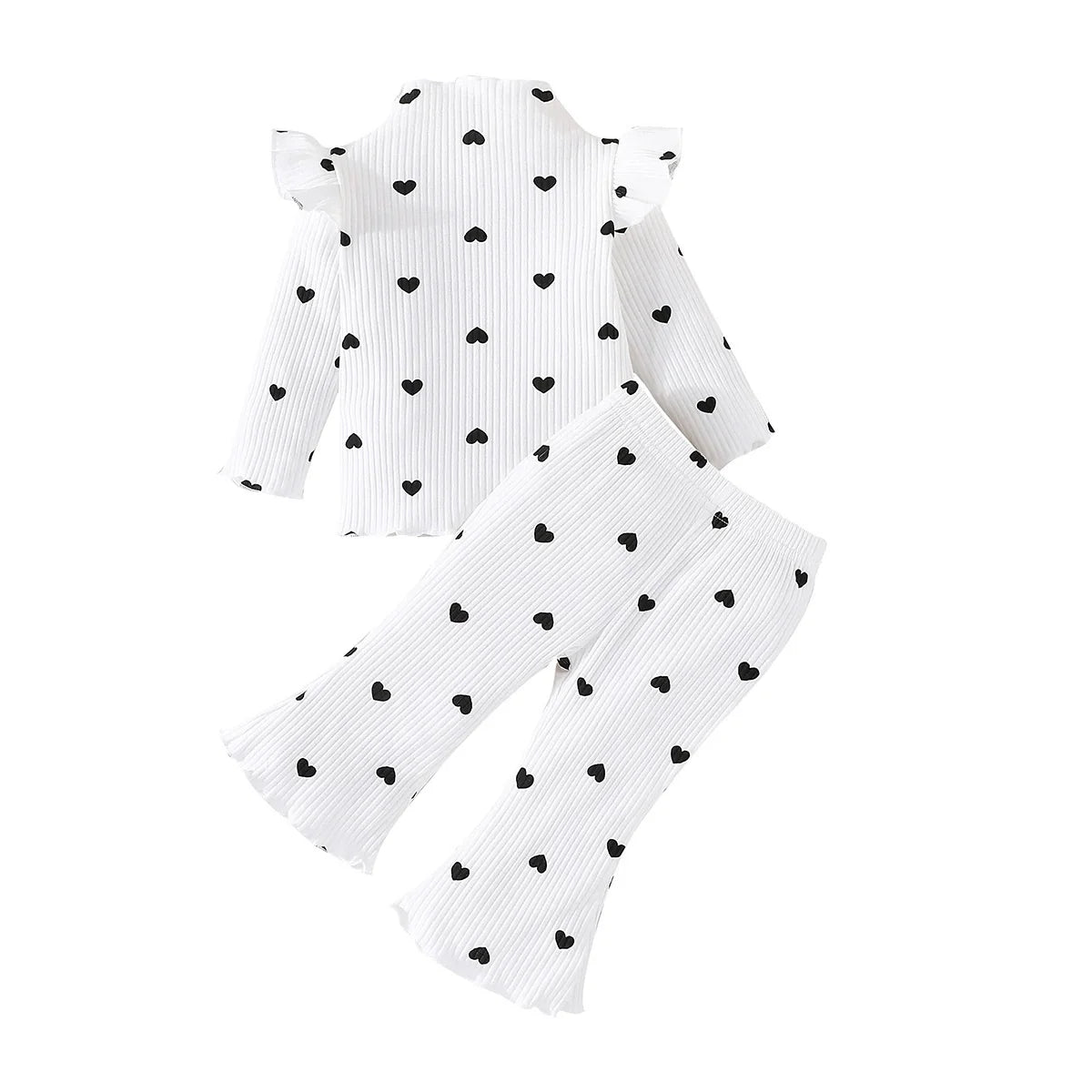 Conjunto Infantil Feminino Corações