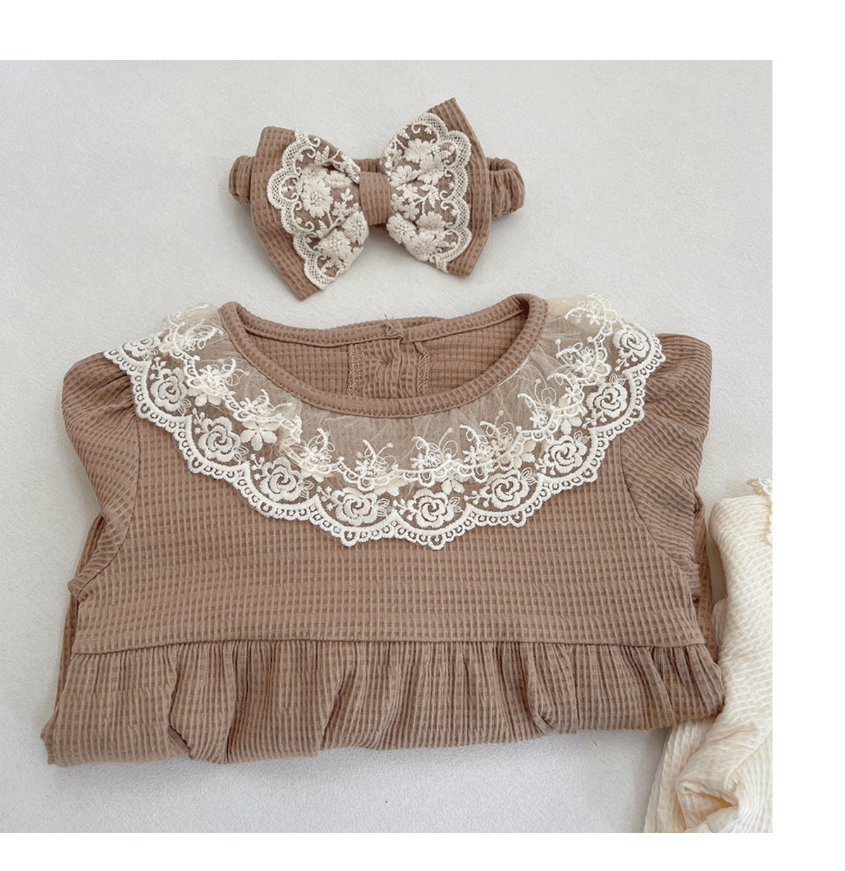Body Infantil Feminino com Rendinha