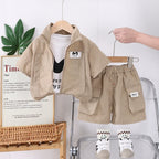 Conjunto Infantil Masculino 3 Peças