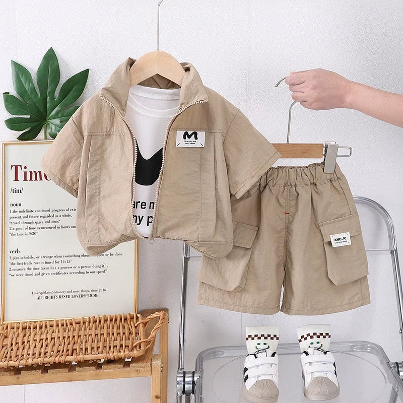 Conjunto Infantil Masculino 3 Peças