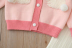 Conjunto Infantil de Tricô Coelhinho