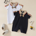 Macaquinho Infantil Gola Gravatinha