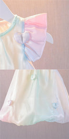 Vestido Infantil Colors Coraçõeszinhos