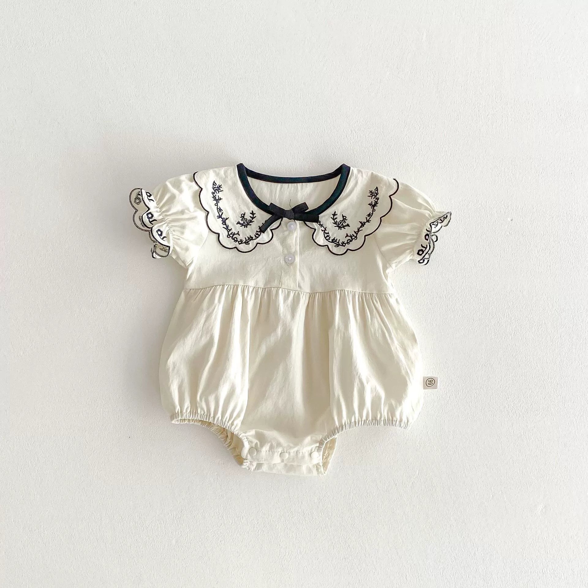 Body Infantil Feminino Bordadinho