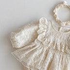 Body Infantil Feminino de Renda