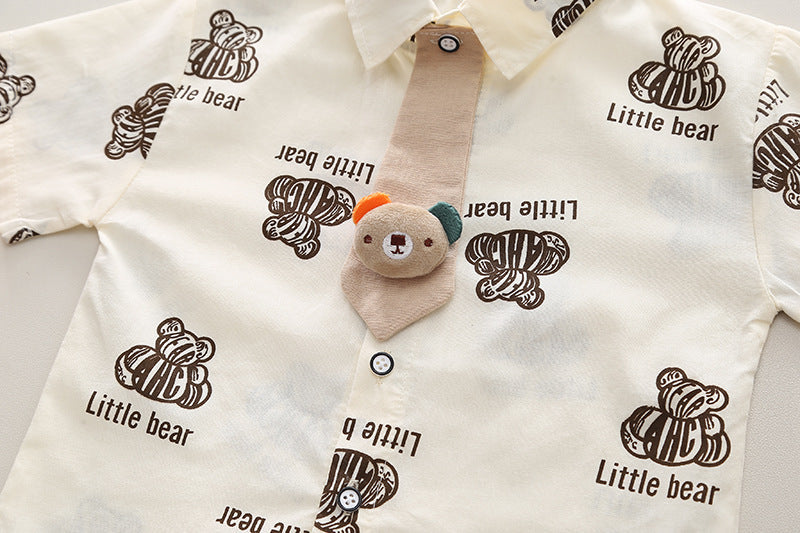 Conjunto Infantil Ursinhos Gravatinha