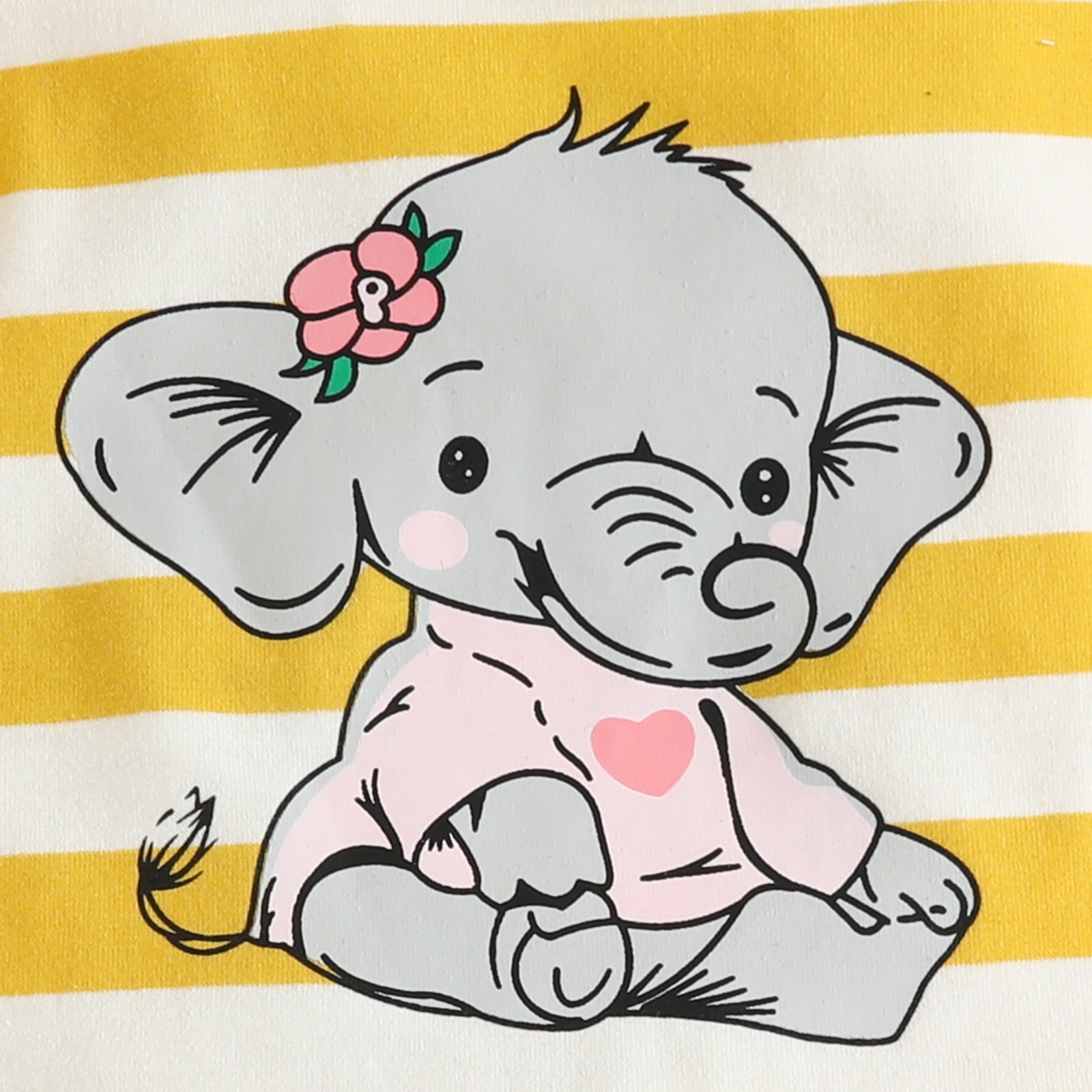 Body Infantil Elefantinhos