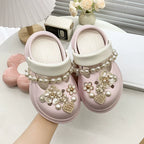 Crocks Infantil Pedrarias Florzinhas