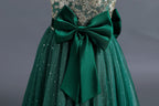 Vestido de Festa Longo Renda Brilhantes
