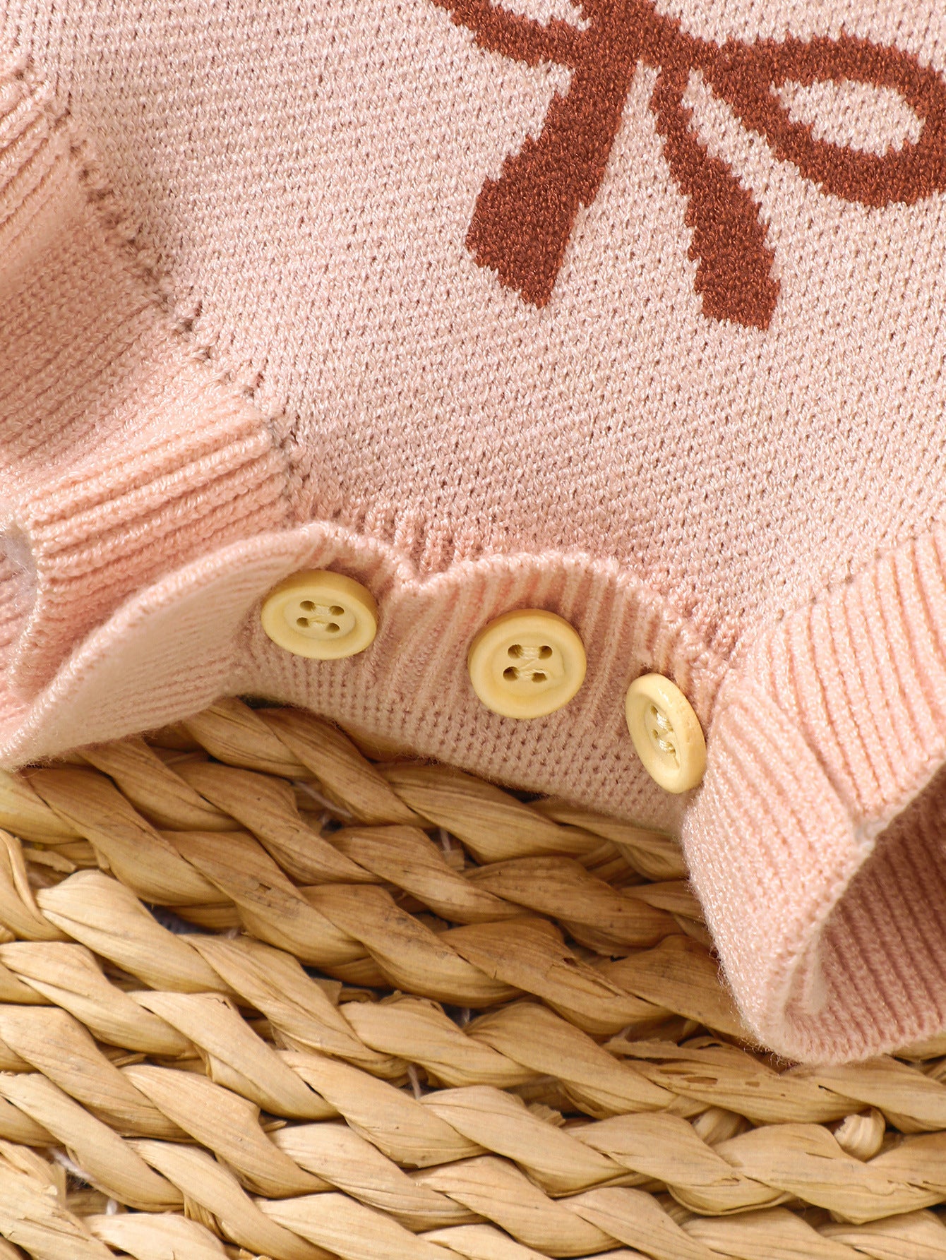 Body Infantil Feminino Tricô Lacinhos