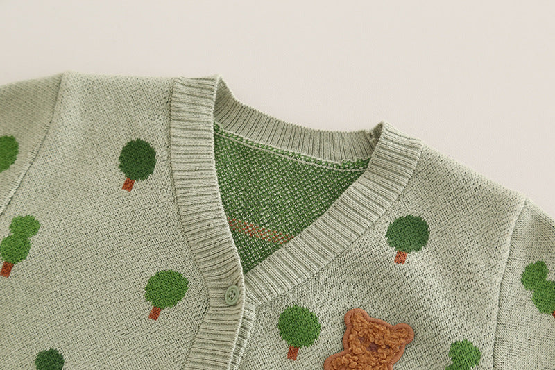 Conjunto Infantil Masculino 3 Peças Urso