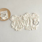 Body/ Conjunto Infantil Feminino Tulipas