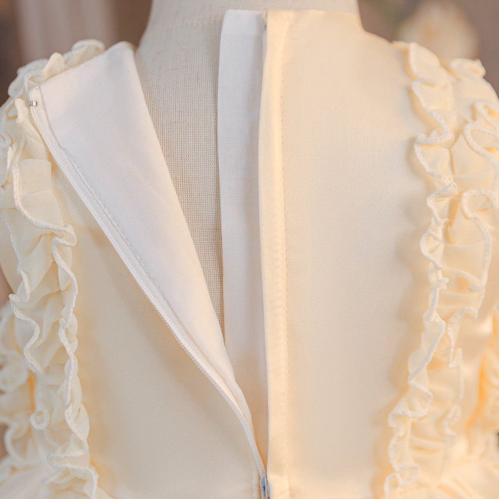 Vestido Infantil de Festa com Detalhes