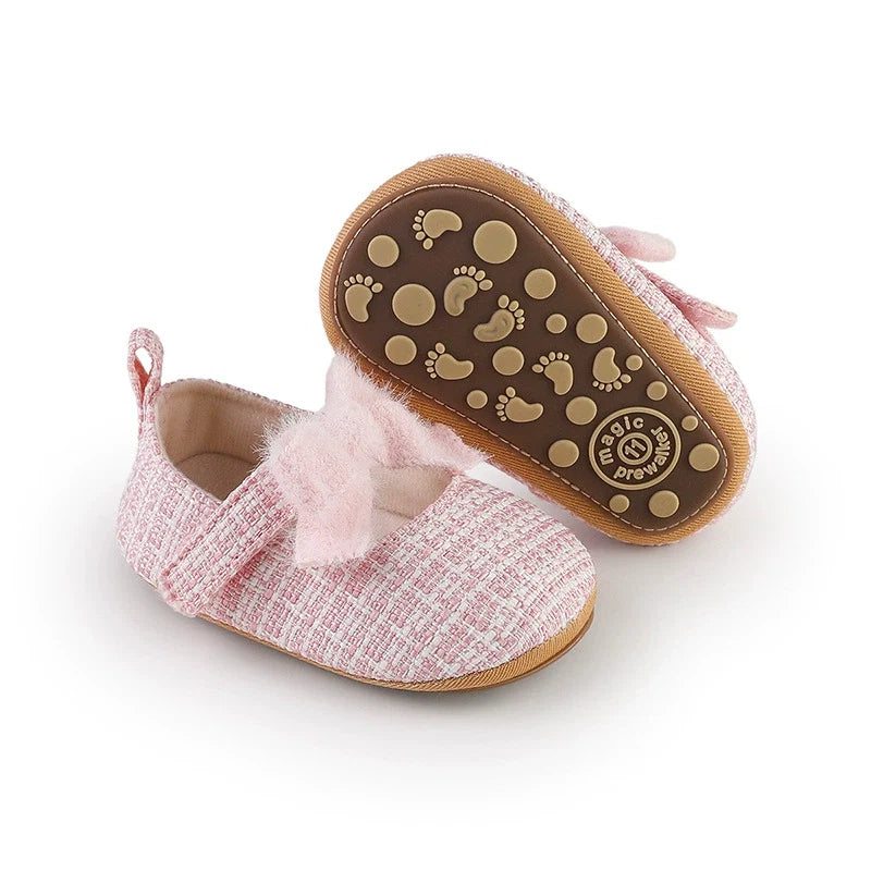 Sapato Infantil Tweed Lacinho