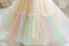 Vestido Infantil Tule Colors