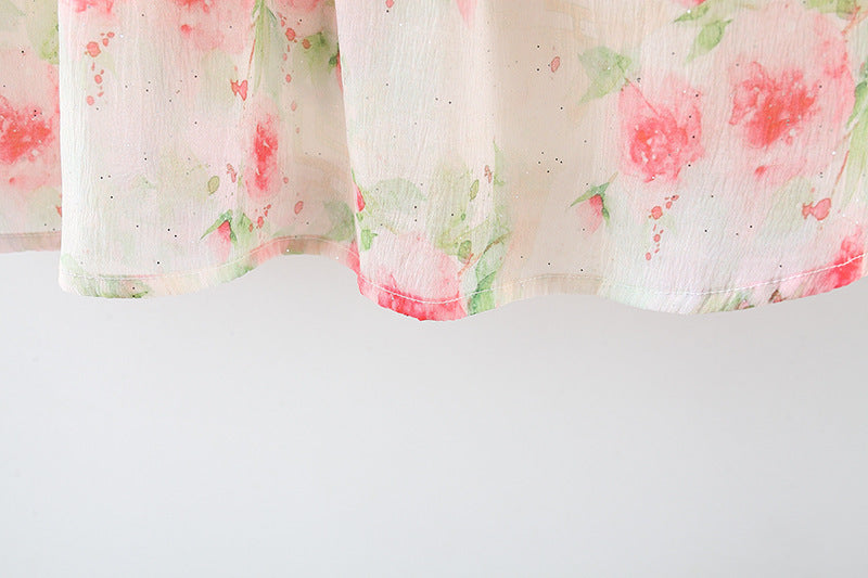Vestido Infantil Verão Floral