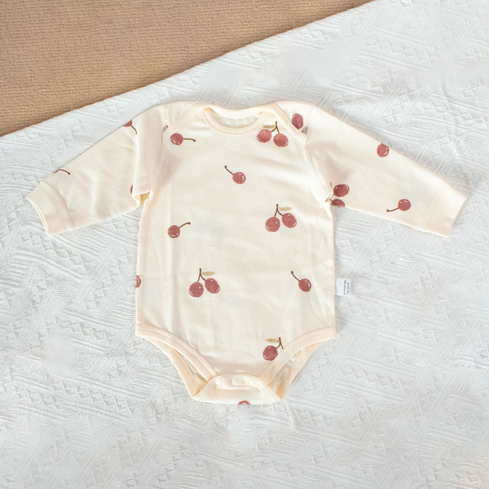 Body Infantil Feminino Cerejinha