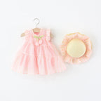 Vestido Infantil Verão Tulipa