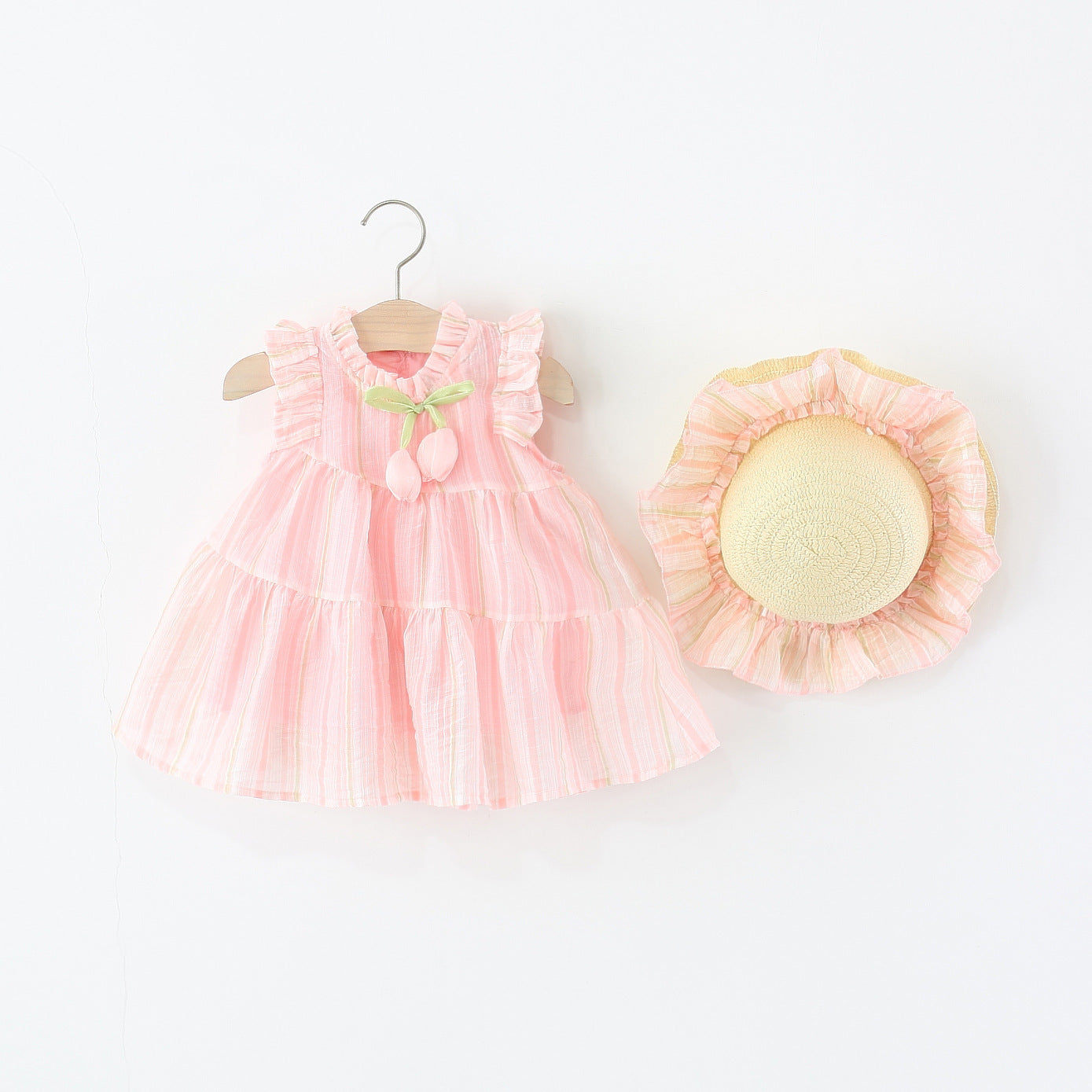 Vestido Infantil Verão Tulipa