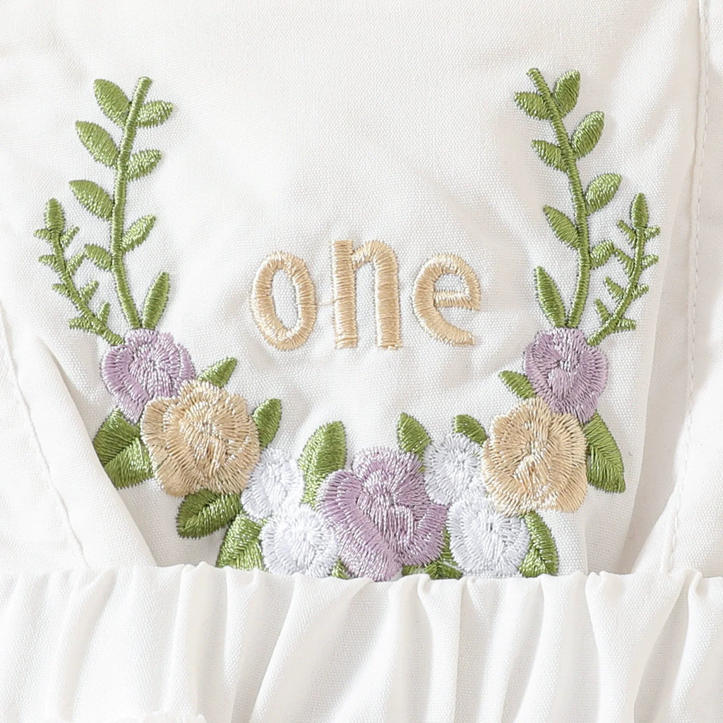 Body Infantil Feminino Florzinhas One
