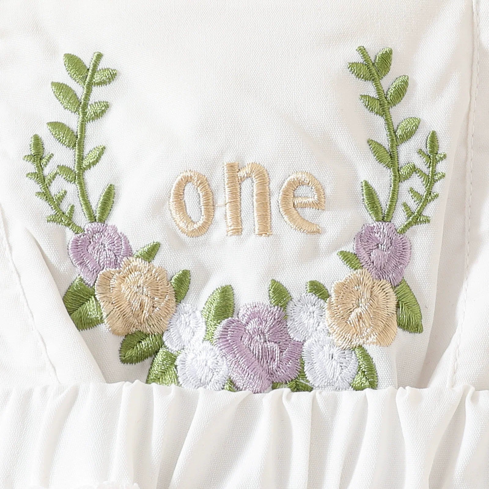 Body Infantil Feminino Florzinhas One