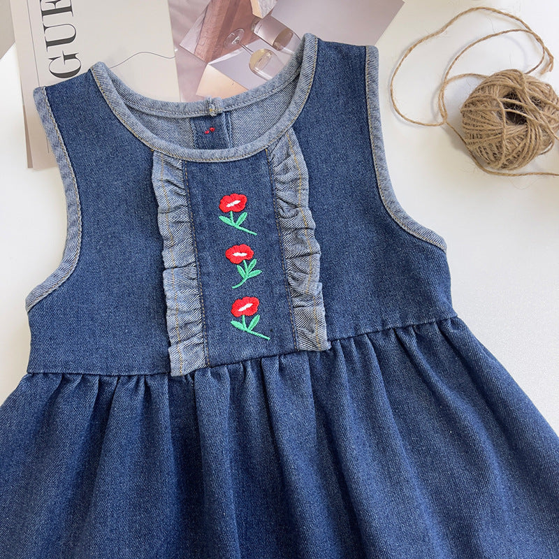 Vestido Infantil Florzinhas Delicado