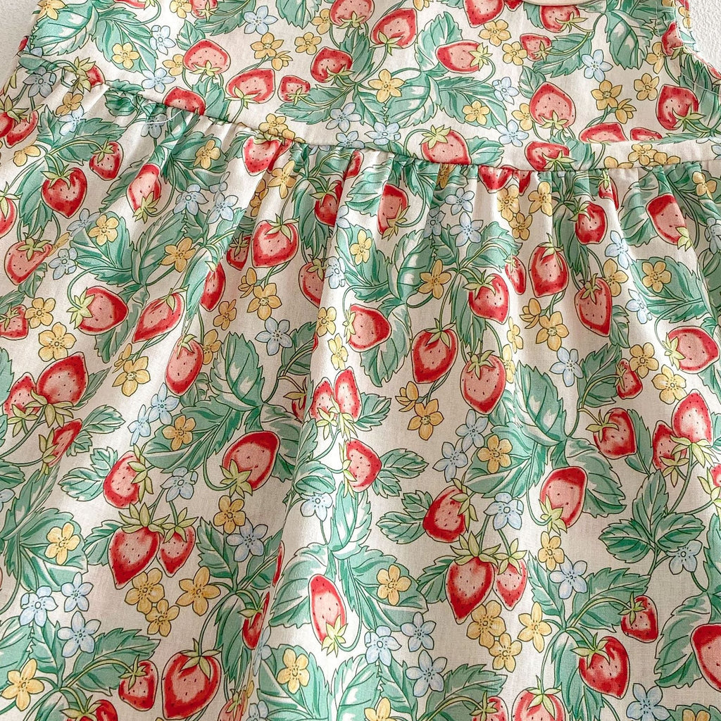 Vestido Infantil Moranguinhos