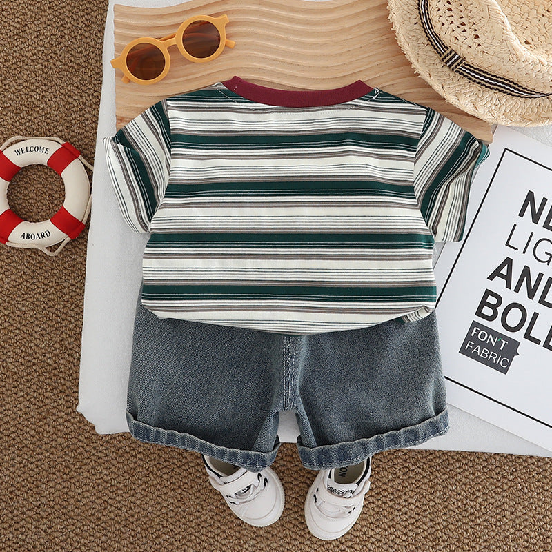 Conjunto Infantil Masculino Lístras THREE