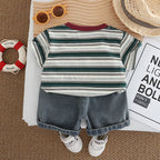Conjunto Infantil Masculino Lístras THREE