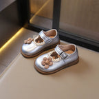 Sapato Infantil Feminino Cintinho e Florzinha