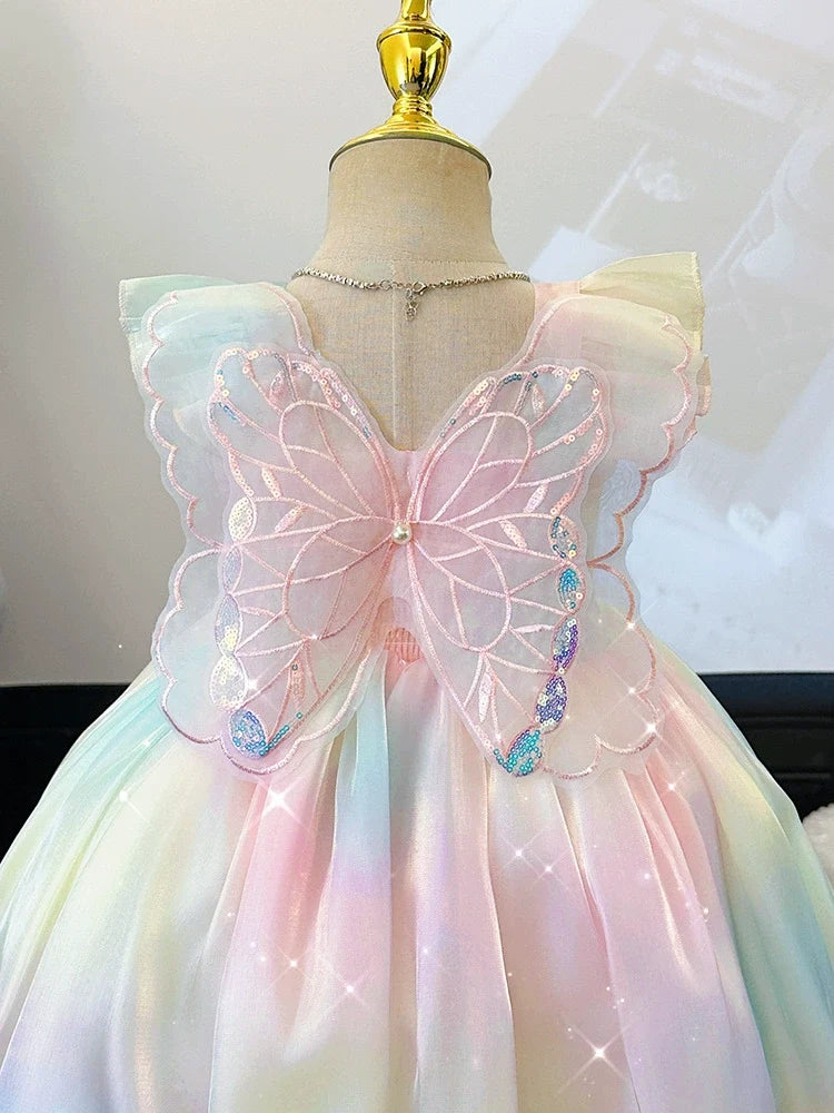 Vestido Infantil Colors Borboletinha