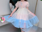 Vestido de Festa Infantil Barra de Tule