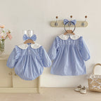 Body/ Vestido Infantil Lístras Lacinho