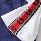 Conjunto Infantil Masculino Azul e Vermelho