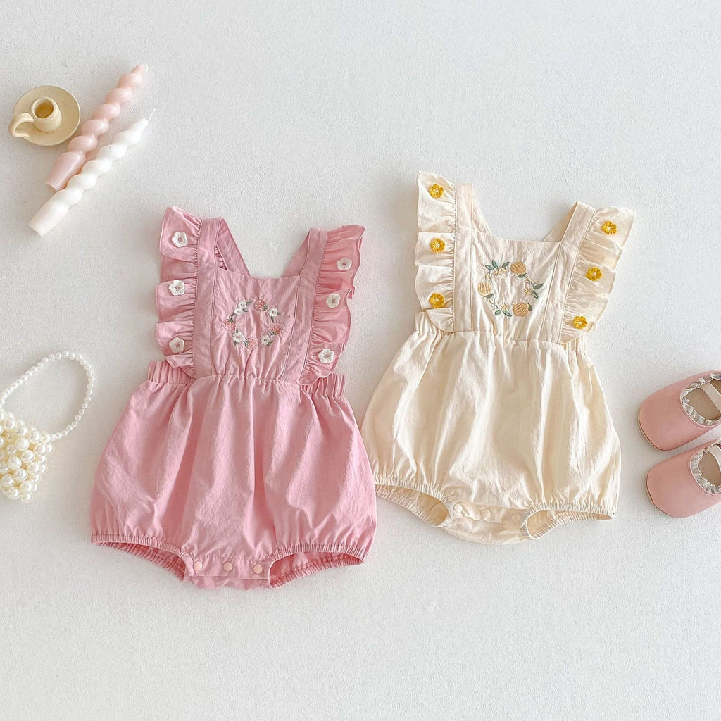 Body Infantil Feminino Florzinhas