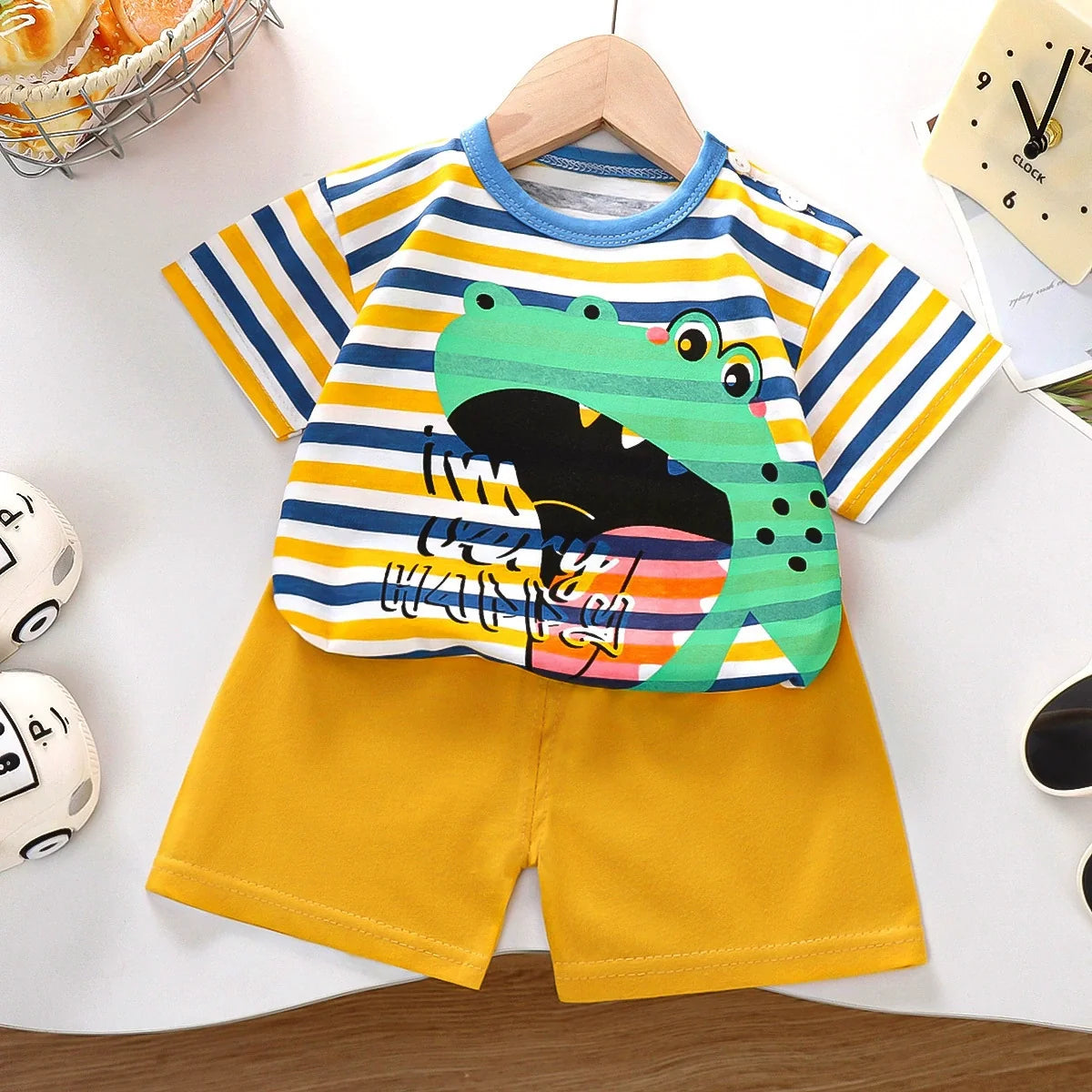 Conjunto Infantil Masculino Bichinhos