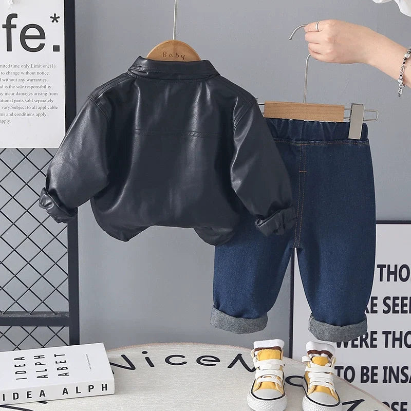 Conjunto Infantil Masculino 3 Peças Jaqueta