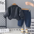 Conjunto Infantil Masculino 3 Peças Jaqueta