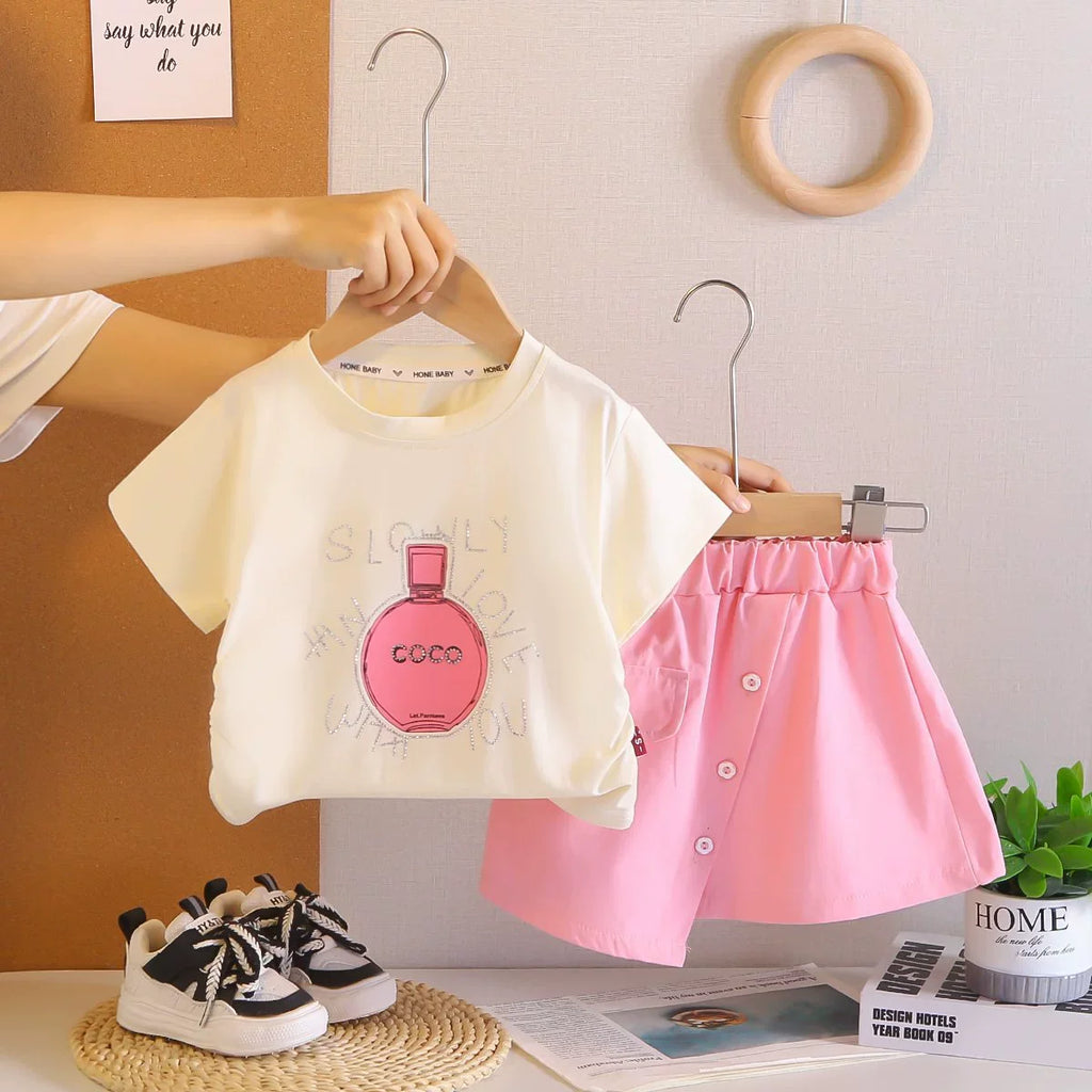 Conjunto Infantil Feminino Boutique Sainha
