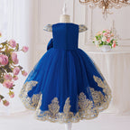 Vestido de Festa Infantil Renda e Laço