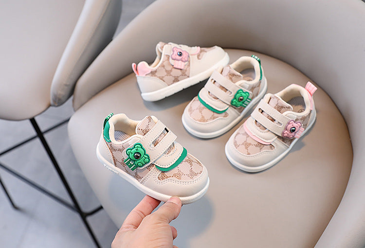 Tênis Infantil Ursinho com Velcro