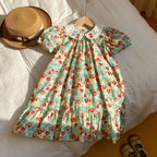 Vestido Infantil Delicadinho Morangos