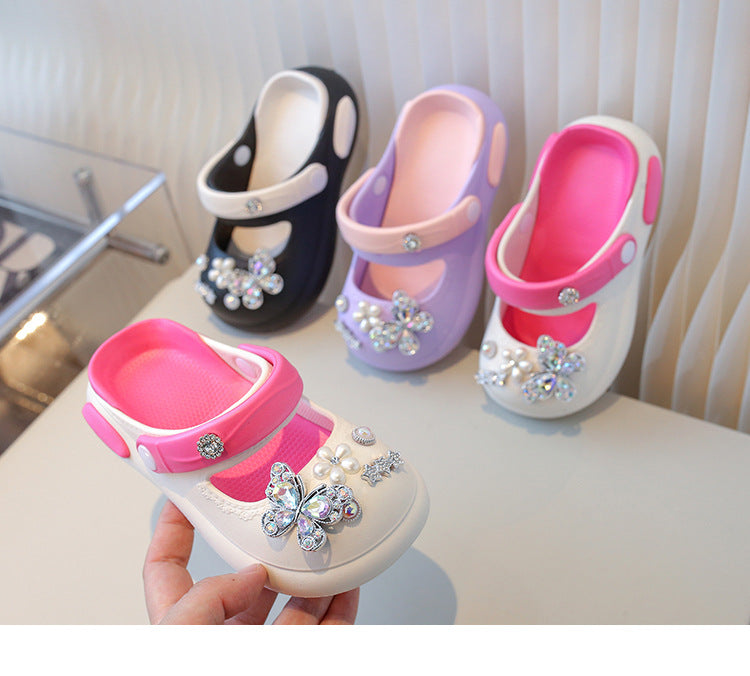 Crocks Infantil Feminino Borboleta Florzinha