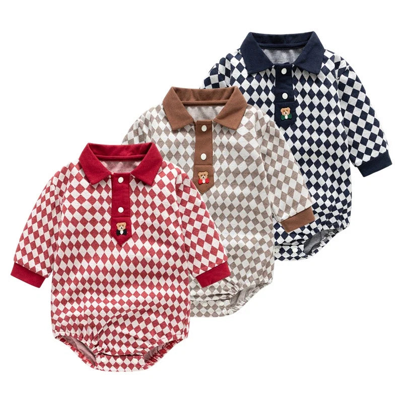 Body Infantil Polo Ursinho