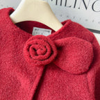 Conjunto Infantil Florzinha e Xadrez